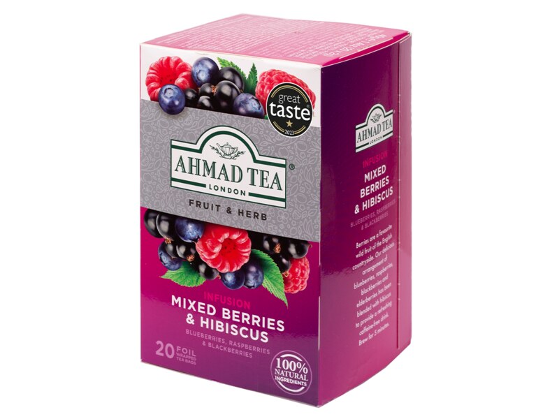 Ahmad Tea Mixed Berry tea nálevové sáčky 20x2 g Ahmad Tea Mixed Berry tea nálevové sáčky 20x2 g