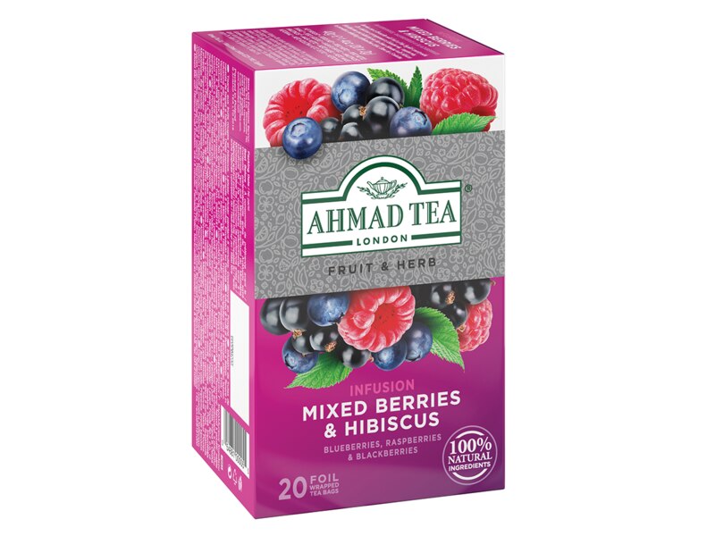 Ahmad Tea Mixed Berry tea nálevové sáčky 20x2 g  