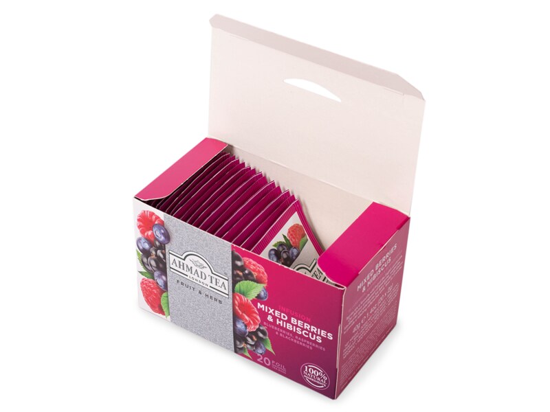 Ahmad Tea Mixed Berry tea nálevové sáčky 20x2 g  
