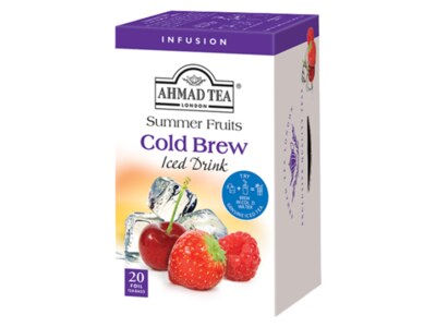 Ahmad Tea Summer Fruit Cold Brew nálevové sáčky 20x2 g