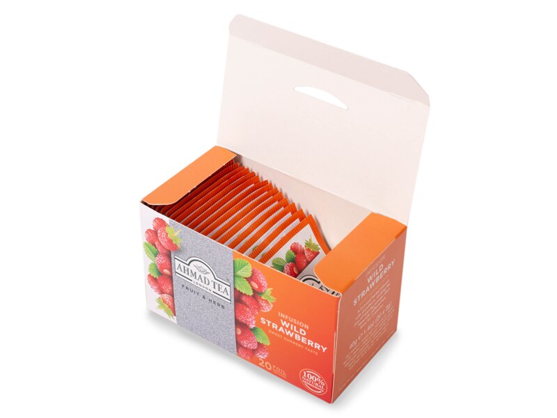 Ahmad Tea Wild Strawberries nálevové sáčky 20x2 g 