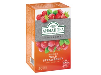 Ahmad Tea Wild Strawberries nálevové sáčky 20x2 g Ahmad Tea Wild Strawberries nálevové sáčky 20x2 g