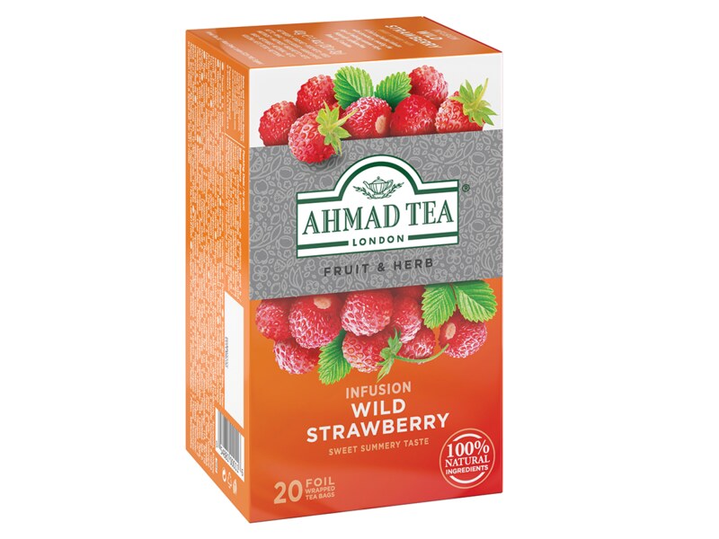 Ahmad Tea Wild Strawberries nálevové sáčky 20x2 g 