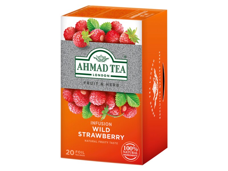 Ahmad Tea Wild Strawberries nálevové sáčky 20x2 g 