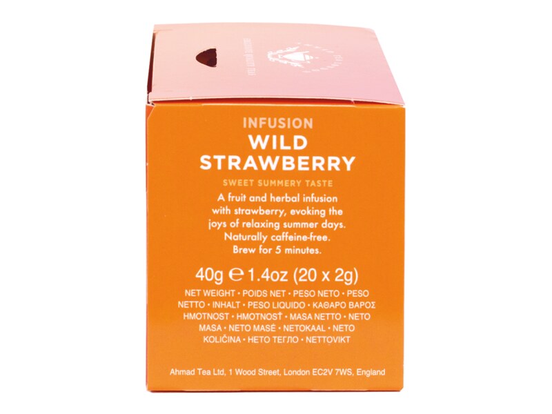 Ahmad Tea Wild Strawberries nálevové sáčky 20x2 g 