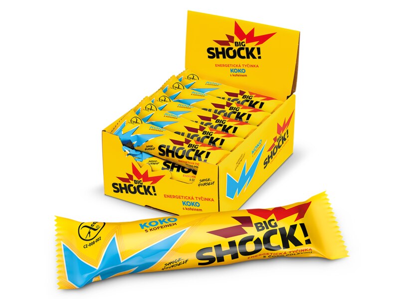 Big Shock! Koko tyčinka 55 g Big Shock! Koko tyčinka 55 g