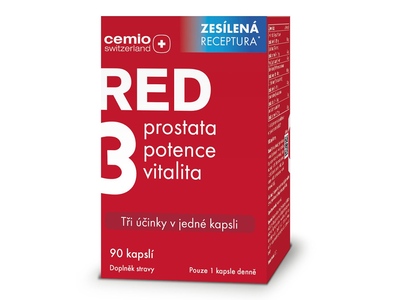 Cemio RED3 90 kapslí Cemio RED3 90 kapslí