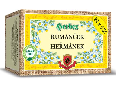 Herbex Heřmánek pravý nálevové sáčky 20x3 g