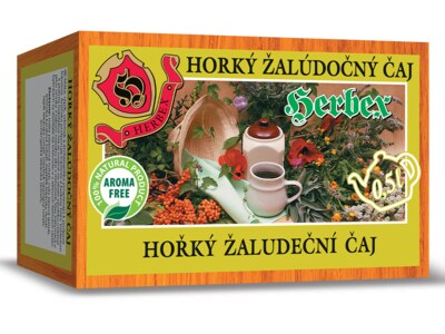 Herbex Hořký žaludeční čaj nálevové sáčky 20x3 g