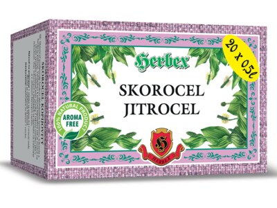 Herbex Jitrocel kopinatý nálevové sáčky 20x3 g