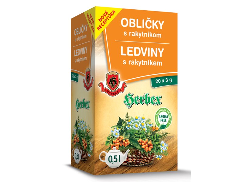 Herbex Ledviny s rakytníkem nálevové sáčky 20x3 g