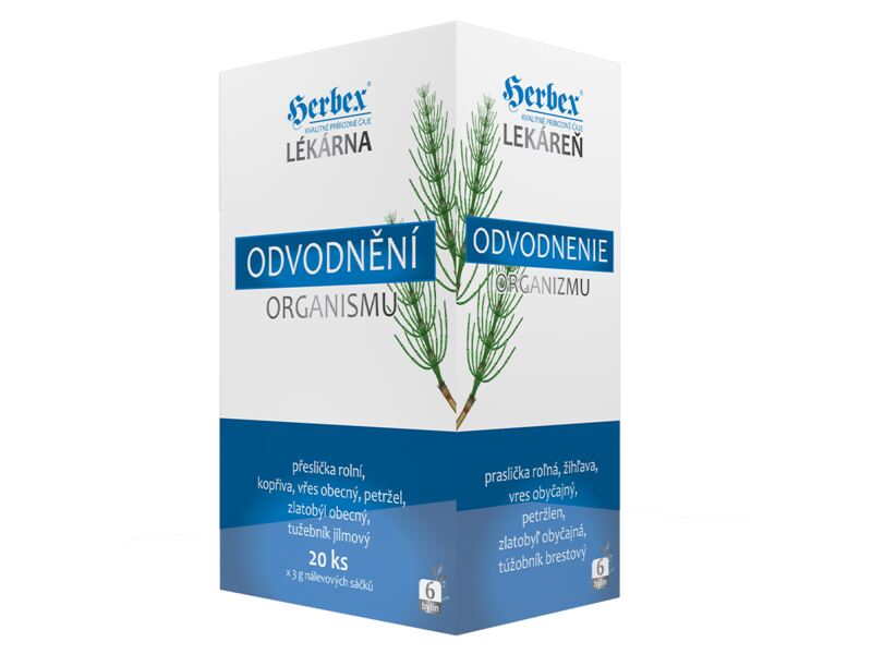 Herbex Lékárna Odvodnění organismu nálevové sáčky 20x3 g