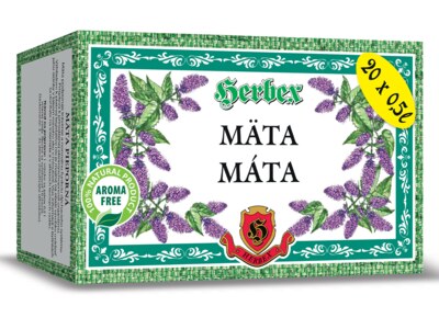 Herbex Máta peprná nálevové sáčky 20x3 g Herbex Máta peprná nálevové sáčky 20x3 g