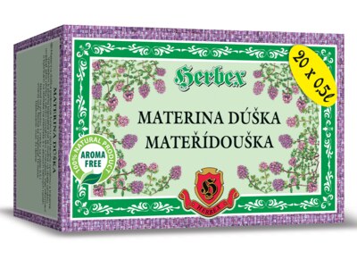 Herbex Mateřídouška nálevové sáčky 20x3 g Herbex Mateřídouška nálevové sáčky 20x3 g