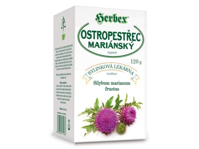 Herbex Ostropestřec mariánský 20 g Herbex Ostropestřec mariánský 20 g