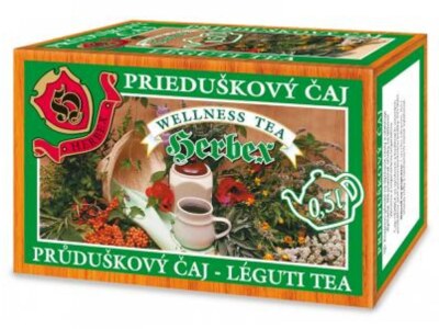 Herbex Průduškový čaj nálevové sáčky 20x3 g