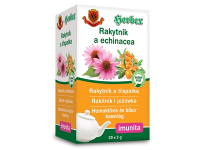 Herbex Rakytník a třapatka nálevové sáčky 20x3 g