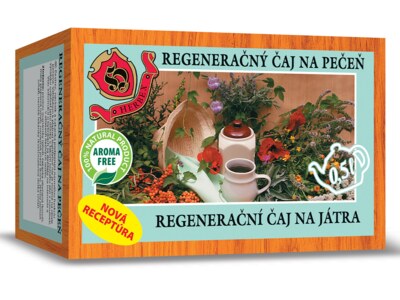 Herbex Regenerační čaj na játra nálevové sáčky 20x3 g