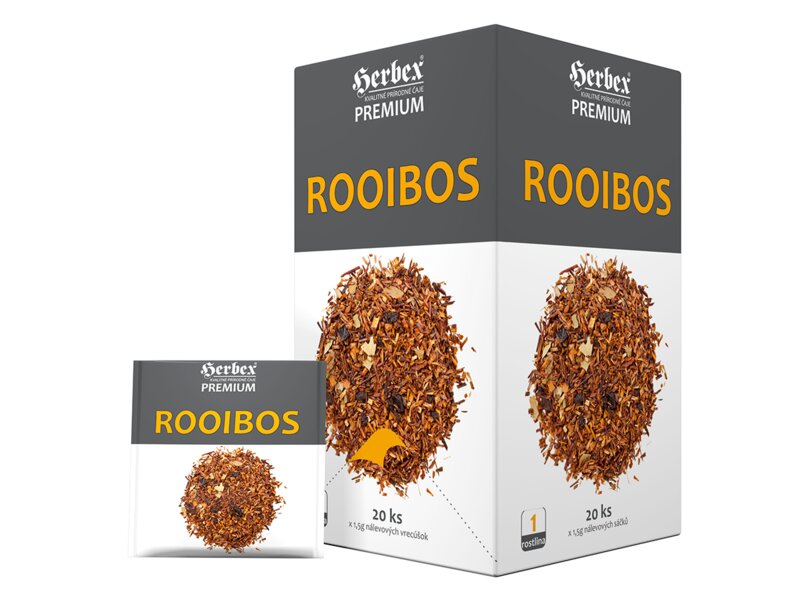 Herbex Rooibos nálevové sáčky 20x1,5 g