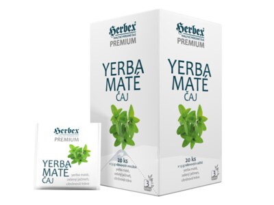 Herbex Yerba maté čaj nálevové sáčky 20x1,5 g