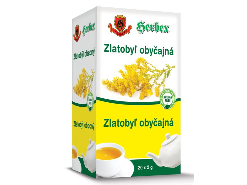 Herbex Zlatobýl obecný nálevové sáčky 20x2 g Herbex Zlatobýl obecný nálevové sáčky 20x2 g