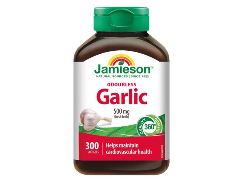 Jamieson Česnek bez zápachu 500 mg 300 kapslí