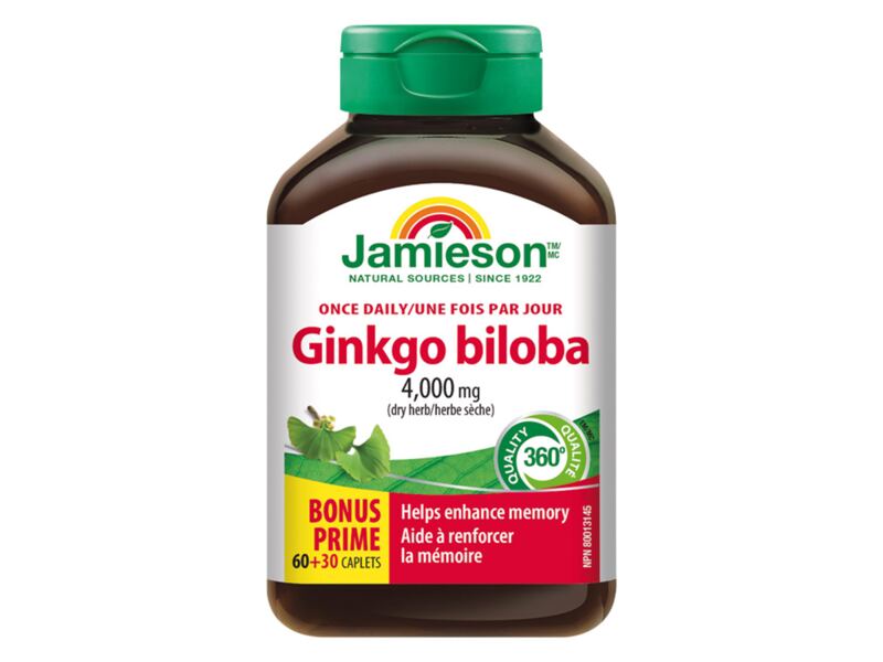 Jamieson Ginkgo Biloba 90 tablet