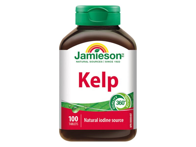 Jamieson Kelp mořské řasy 650 mcg 100 tablet