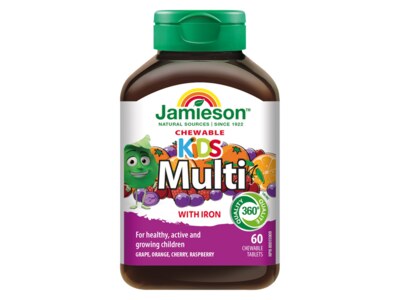 Jamieson Kids Multivitamín 60 cucacích tablet