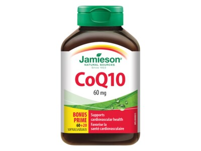 Jamieson Koenzym Q10 60 mg 60+20 kapslí