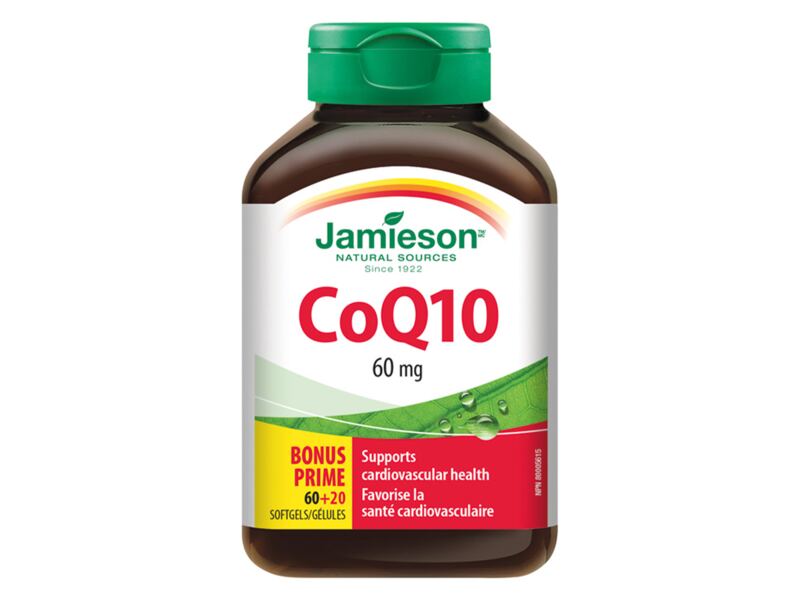 Jamieson Koenzym Q10 60 mg 60+20 kapslí
