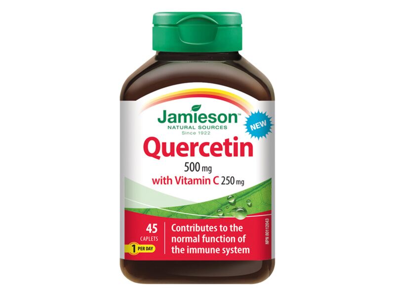 Jamieson Kvercetin 500 mg s vitamínem C 250 mg 45 tablet