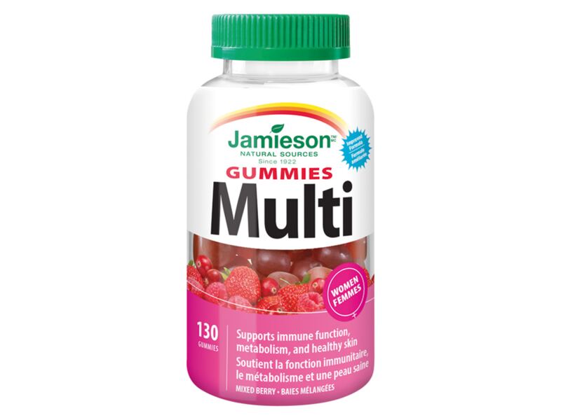 Jamieson Multi Gummies pro ženy 130 želatinových pastilek Jamieson Multi Gummies pro ženy 130 želatinových pastilek