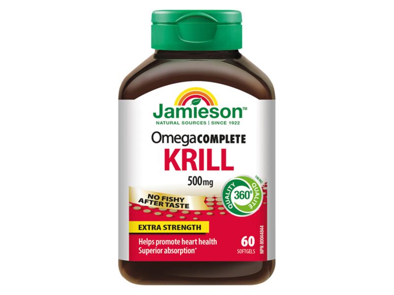Jamieson Omega Complete Super Krill 500 mg 60 kapslí