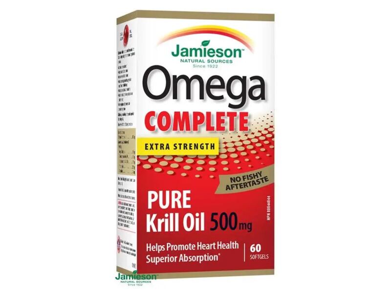 Jamieson Omega Complete Super Krill 500 mg 60 kapslí
