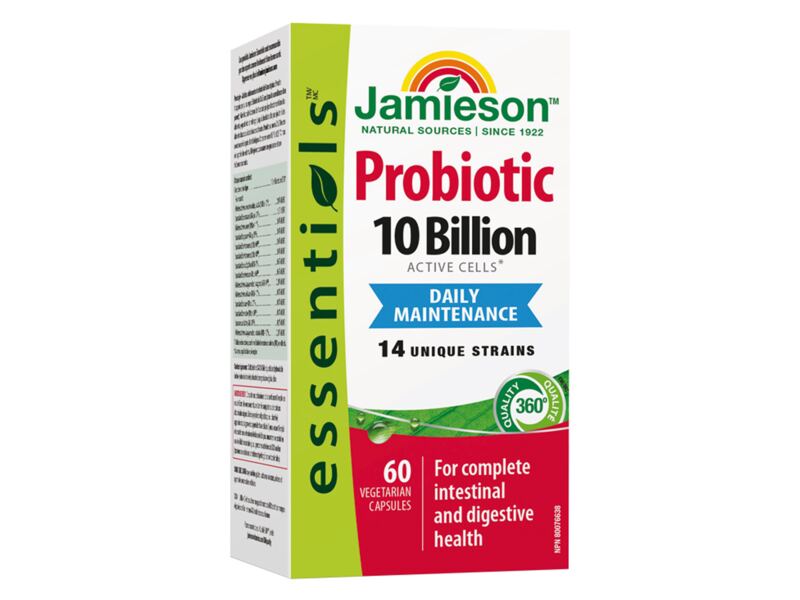 Jamieson Probiotic 10 miliard 60 kapslí Jamieson Probiotic 10 miliard 60 kapslí
