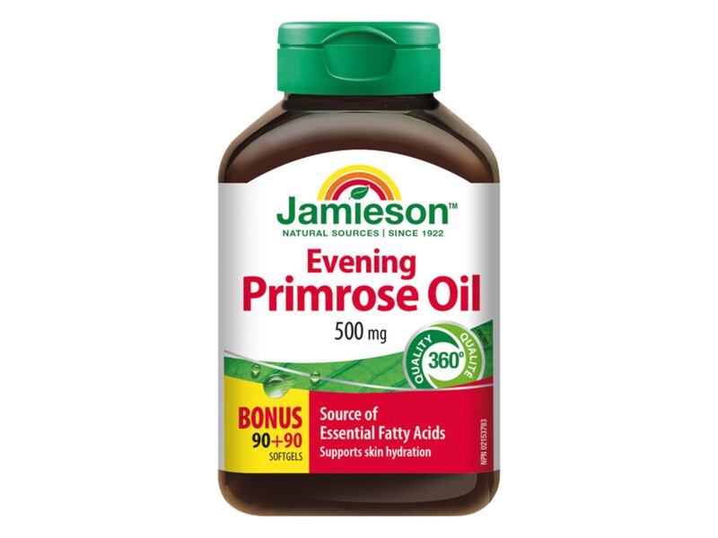 Jamieson Pupalkový olej 180 kapslí Jamieson Pupalkový olej 180 kapslí