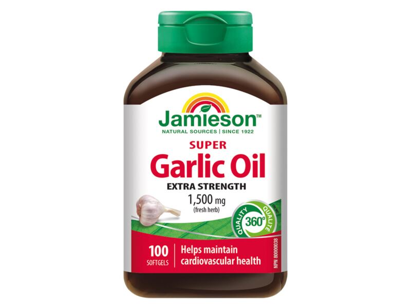 Jamieson Super česnek 1500 mg 100 kapslí