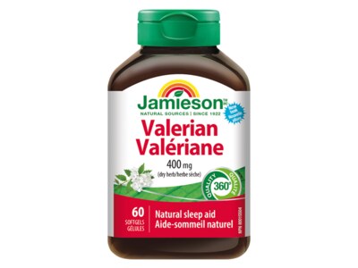 Jamieson Valeriana 400 mg - Kozlík lékařský 60 kapslí