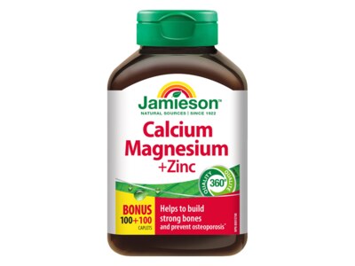 Jamieson Vápník, Hořčík, Zinek 200 tablet