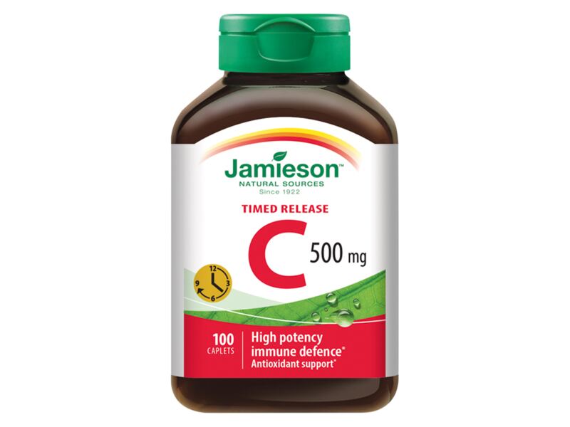 Jamieson Vitamín C 500 mg 100 tablet s postupným uvolňováním