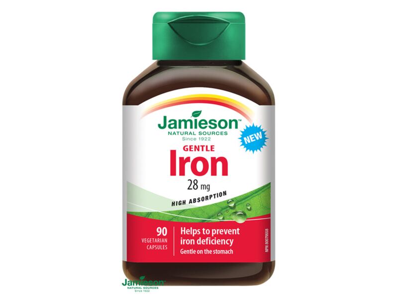 Jamieson Železo 28 mg 90 kapslí Jamieson Železo 28 mg 90 kapslí