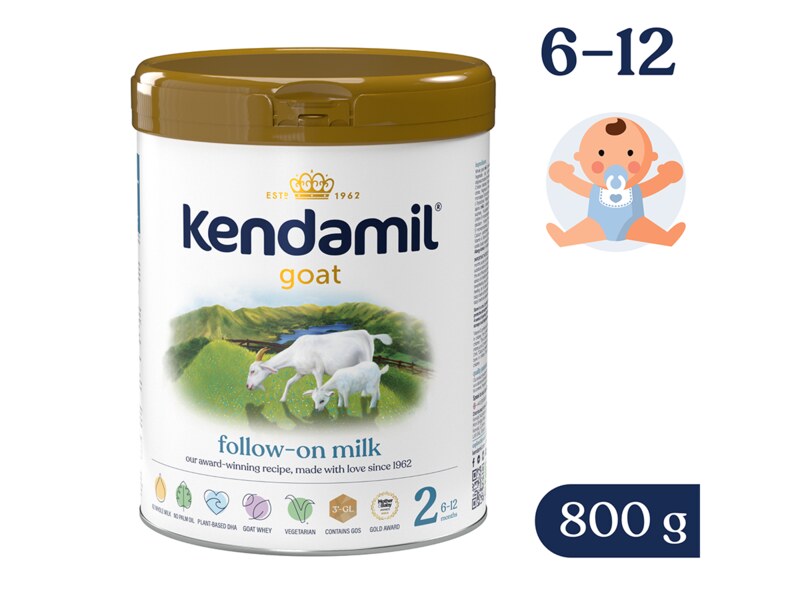 Kendamil Kozí 2 pokračovací mléko 800 g