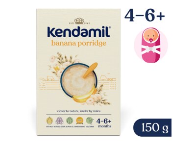 Kendamil mléčná kaše s banánem 150 g