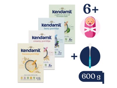 Kendamil Variace mléčných kaší 4x150 g Kendamil Variace mléčných kaší 4x150 g