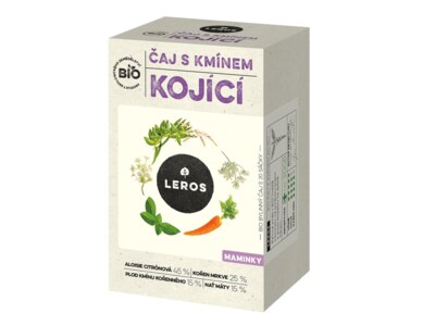 Leros Čaj s kmínem kojící BIO nálevové sáčky 20x1,8 g