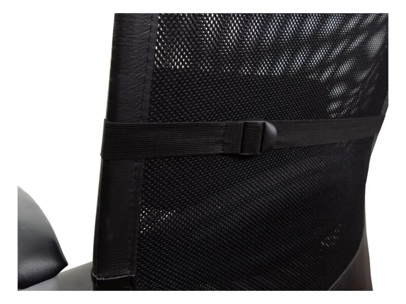 Rehabiq Bederní opěrka půlválec černá 28x9 cm