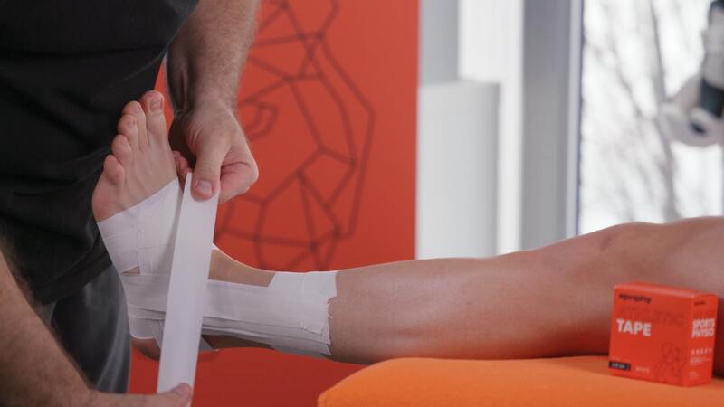 Spophy Athletic Tape fixační tejpovací páska 3,8 cmx 3,7 m 1 ks