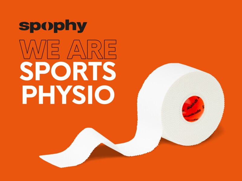 Spophy Athletic Tape fixační tejpovací páska 3,8 cmx 3,7 m 1 ks