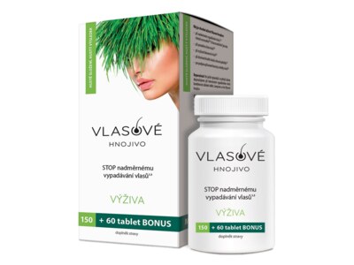 Vlasové hnojivo 150+60 tablet Vlasové hnojivo 150+60 tablet